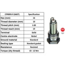 NGK CPR8EB-9 6607 Plugs - Box Of 10 - FREE UK Delivery, FREE 365 Day Returns | Moto Superstore