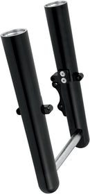 Dual-Disc Hot Legs Fork Legs Anodized / Black For Harley Davidson FLHR 1584