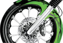 Dual-Disc Hot Legs Fork Legs Chrome For Harley Davidson FLHR 1584