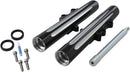 Dual-Disc Hot Legs Fork Legs Anodized / Black For Harley Davidson FLHR 1450