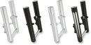 Dual-Disc Hot Legs Fork Legs Anodized / Black For Harley Davidson FLHR 1450