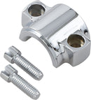 Lower Fork Leg Axle Caps Chrome / Silver For Harley Davidson FLHR 1450 2003-2006