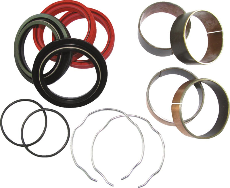 Fork Bushings And Seals Kit Black For Honda CBR 900 RR