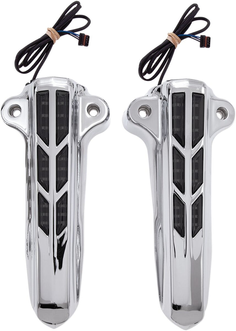 Forkini Lower Fork Leg Covers Chrome For Harley Davidson FLH 1868 ABS 2021