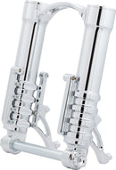 Method No Flex Inverted Fork Legs Chrome For Harley Davidson FLHR 1690 - 1.93 Inch