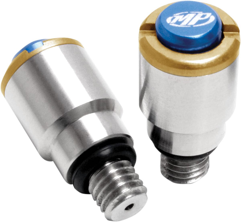 Micro Bleeders Blue / Gold / Silver For HM Moto CRF 250 R - M5 X 0.8
