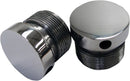 Flush-Mount Fork Caps Aluminum / Polished For Harley Davidson FXDB 1340 - 39.00 MM