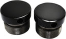Flush-Mount Fork Caps Black For Harley Davidson FXDB 1340 - 39.00 MM