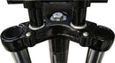 Flush-Mount Fork Caps Black For Harley Davidson FXDB 1340 - 39.00 MM