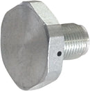 Upper Fork Tube Caps/Bolts Zinc For Harley Davidson EL 1000 1949-1952