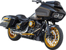 Fork Tubes Gold For Harley Davidson FLHR 1750  - 49.00 MM