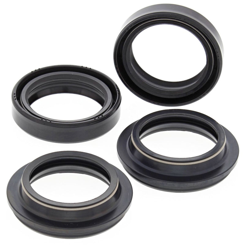 Fork Oil Seal/ Dust Seal Kit Black For Kawasaki EL 250