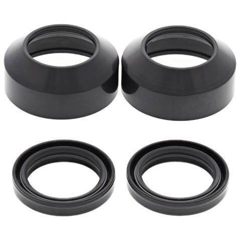Fork Oil Seal/ Dust Seal Kit Black For Kawasaki KZ 650