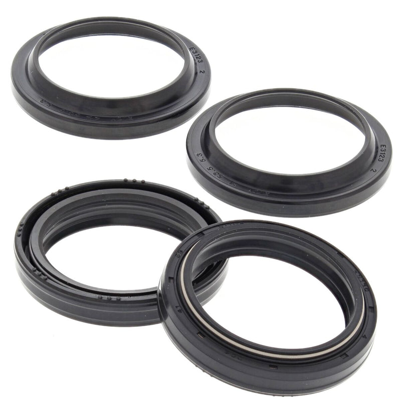 Fork Oil Seal/ Dust Seal Kit Black For Honda CR 500 R