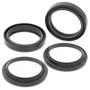 Fork Oil Seal/ Dust Seal Kit Black For Kawasaki KDX 200