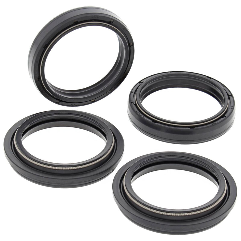 Fork Oil Seal/ Dust Seal Kit Black For Honda CR 125 R