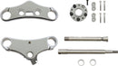 Wide Glide Triple Tree Conversion Kit Chrome 5 Degree For Harley Davidson FXD 1584 - 49.00 MM