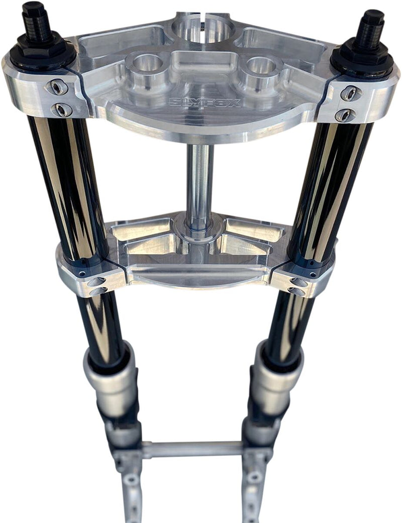 Custom 49 mm Triple Tree Chrome For Harley Davidson FLHR 1690 2014-2015 - 49.00 MM