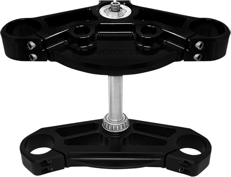 FLH Triple Tree Set Black For Harley Davidson FLHR 1450 1999-2006 - 49.00 MM