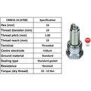 NGK CR8EIA-10 4708 Plugs - Box Of 4 - FREE UK Delivery, FREE 365 Day Returns | Moto Superstore