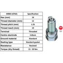 NGK KR8DI 4742 Plugs - Box Of 4 - FREE UK Delivery, FREE 365 Day Returns | Moto Superstore