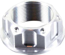 Aluminium Top Yoke Nut Silver For Kawasaki EX 400 2018-2022