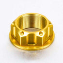 Aluminium Top Yoke Nut Gold For Aprilia NA 850 2007-2012