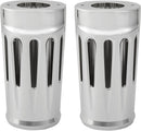 Aluminum Fork Boot Covers Chrome For Harley Davidson FLHR 1690