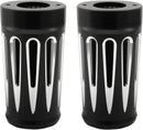 Aluminum Fork Boot Covers Anodized / Black / Silver For Harley Davidson FLHR 1690