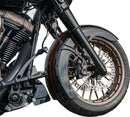 Fork Boot Anodized / Black For Harley Davidson FLHR 1340