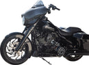 Fork Boot Covers Gloss Black / Powder-Coated For Harley Davidson FLHR 1690