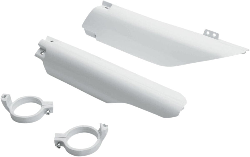 Suzuki Fork Tube Protectors White For Suzuki RM 125/RMZ