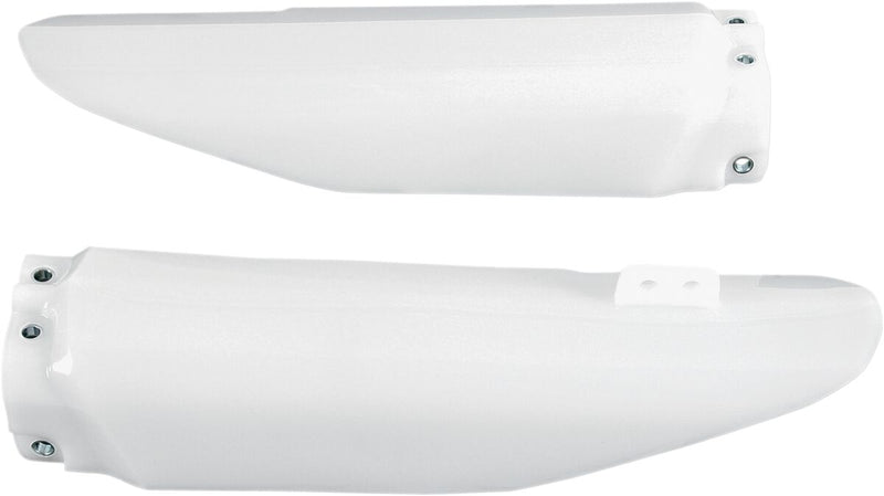 Suzuki Fork Tube Protectors White For Suzuki RM 85