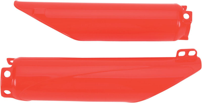 Honda Fork Slider Protectors Red For Honda CR 125 R/CRF250