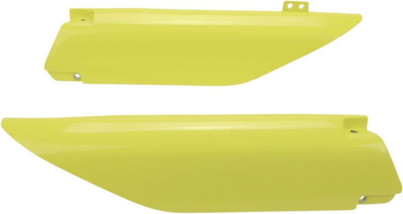 Suzuki Fork Tube Protectors Yellow For Suzuki RM 125