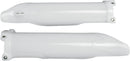 Kawasaki Fork Tube Protectors White For Kawasaki KX 250