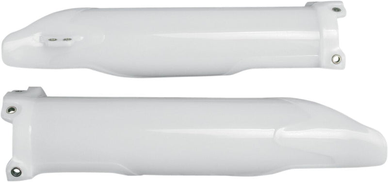 Kawasaki Fork Tube Protectors White For Kawasaki KX 250