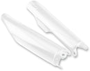 Plastic Fork Guards White For Honda CR 125 R 2002-2007