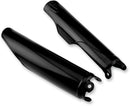 Plastic Fork Guards Black For Honda CR 125 R 2002-2007