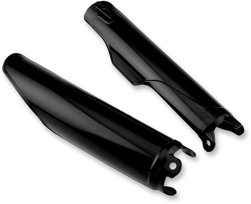Plastic Fork Guards Black For Honda CR 125 R 2002-2007