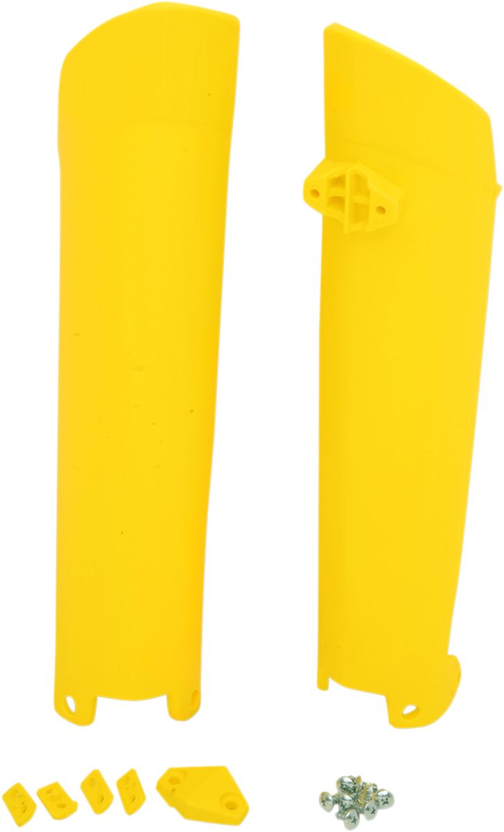 Husqvarna Fork Tube Protectors Yellow For Husqvarna FC 250