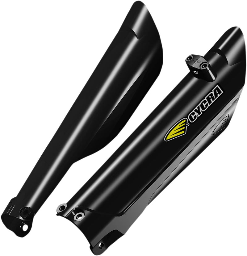 Plastic Fork Guards Black For KTM EXC-F 350 2016-2023