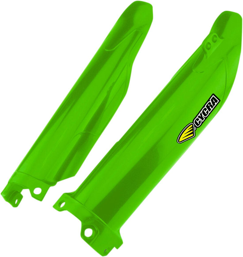 Plastic Fork Guards Green For Kawasaki KX 250 2021-2022