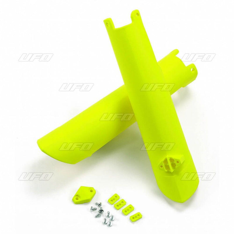 Fork Guards Fluorescent Yellow For Husqvarna FC 250