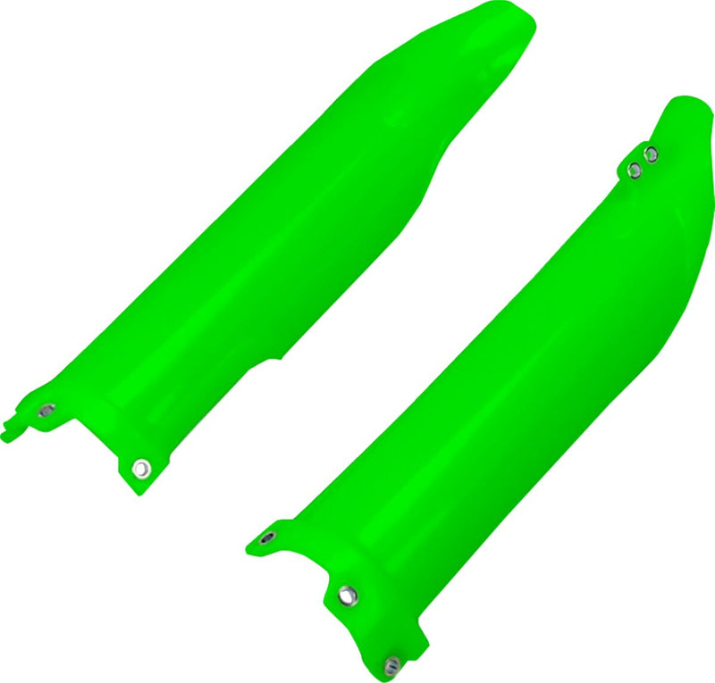 Kawasaki Fork Tube Protectors Green For Kawasaki KX 450