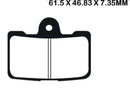 EBC EPFA454/4HH Extreme Pro Sintered Brake Pads - 61.5 x 46.38 x 7.35mm