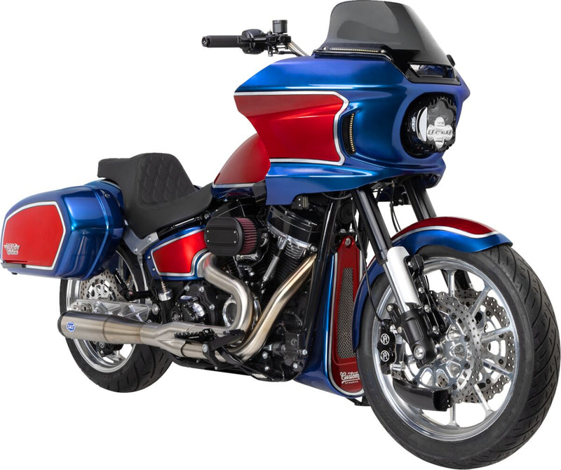 AXEO43 Performance Front Suspension Black For Harley Davidson FLSB 1750 ABS 2024 - 43.00 MM