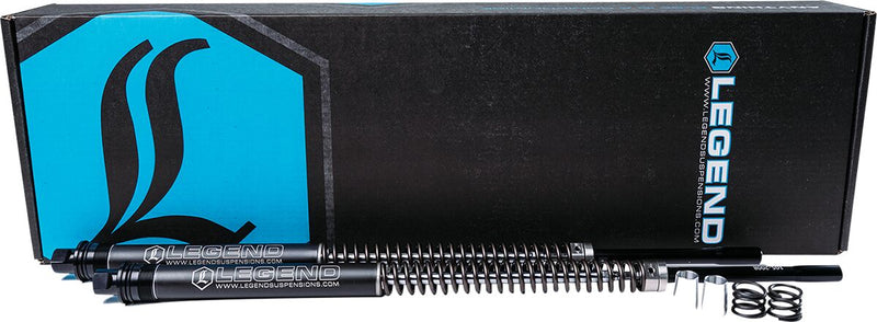 +2" AXEO Performance Front Suspension Black For Harley Davidson FLHR 1340 1997-1998 - 41.00 MM