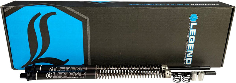 +2" AXEO Performance Front Suspension Black For Harley Davidson FLHR 1340 1997-1998 - 41.00 MM