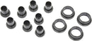 Rear Suspension Bushing Kit Black / Chrome For Polaris HAWKEYE 325 2X4 2015